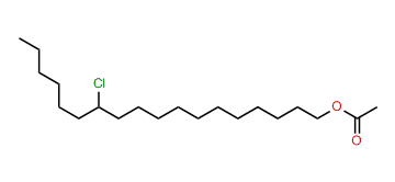 12-Chlorooctadecyl acetate